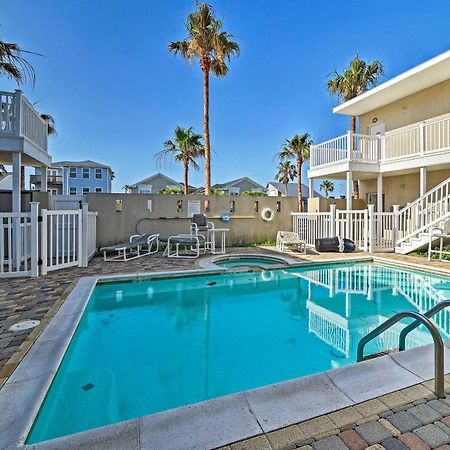 Modern Island Condo With Pool Steps To The Beach! Юг Падре Айленд Экстерьер фото